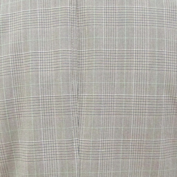 Rafaella Petite Tan Brown Plaid Blazer Size 10P - Picture 5 of 6